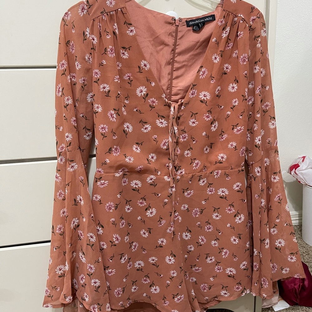 Forever 21 Floral Romper